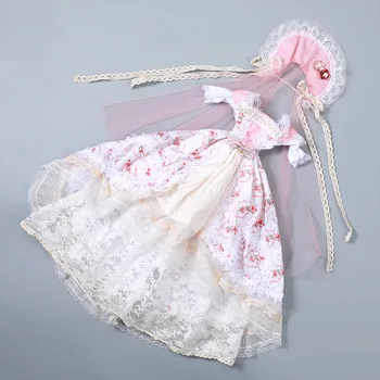 Lolita Palazzo in Stile Gonna 1/3 Bjd Doll Abiti Accessori Dress Up giochi per Bambini 60cm Femminile Doll Dress