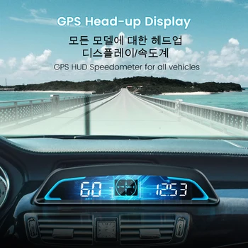 GEARELEC GPS G3 HUD head Up Display Auto Tachimetro Smart Digital Allarme Promemoria Metro di Elettronica per Auto Accessori Per Tutte le Auto