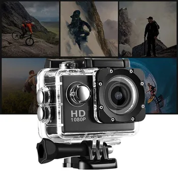 Full HD 1080P Impermeabilizzano la Macchina fotografica Di 2.0 Pollici Videocamera Sport DV Andare Car Cam Pro Sport Mini DV Camcorder Con Cam Accessori