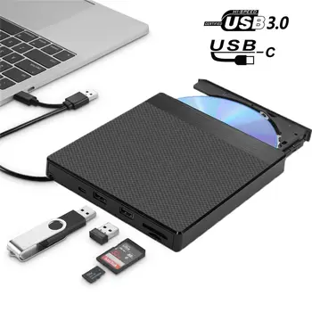 USB 3.0 Tipo C Esterno CD DVD RW Drive Ottico Masterizzatore DVD masterizzatore DVD Super Drive Per Notebook Portatile