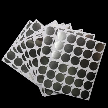 300 pz Monouso Ciglia Colla Titolare lamina Pallet Colla Carta Patch Adesivo Per l'Estensione delle Ciglia colla carta pad Occhio Adesivo