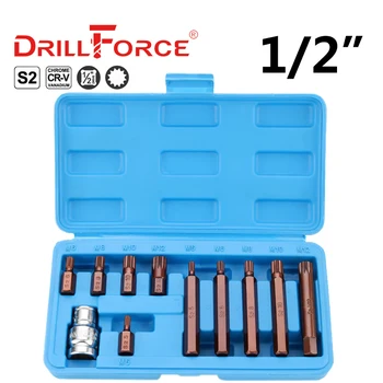 Drillforce 11PCS M5-M12 1/2
