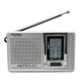 Pocket Mini, Ampia sala Antenna Telescopica Mondo Ricevitore Radio FM Facile Da Trasportare Portatile Radio AM per l'Intrattenimento R2011