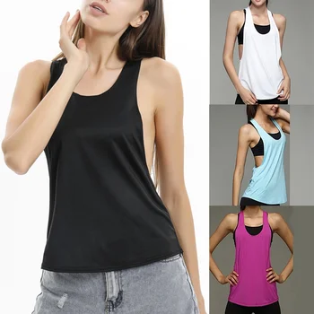 Yoga delle donne Camicie Estive Signora Asciugatura Rapida, Traspirante Blusas Femme Sport Fitness Yoga Magliette Robe Femenina