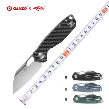 FBknife Ganzo FH924 D2 lama G10 o impugnatura in fibra di carbonio pieghevole coltello tattico coltello da campeggio all'aperto strumento EDC flipper Coltello