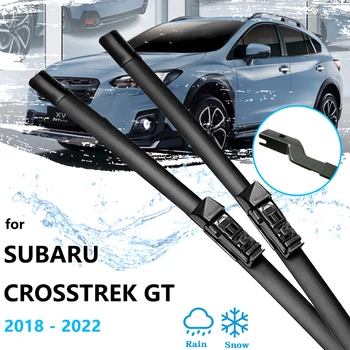 Per la Subaru XV Crosstrek GT MK2 2018~2022 Anteriore Posteriore Set Parabrezza Tergicristallo Lame di Pulizia, Sostituzione di Accessori per Auto