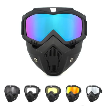 Sport Outdoor Antivento Maschera Goggle HD Occhiali Moto Snowboard Occhiali di Equitazione, Motocross Estate di Protezione UV Occhiali da sole