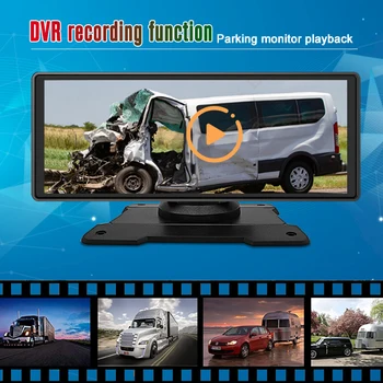 Ahoudy 9.3” Portatili autoradio Carplay Android Auto Connessione Wireless WiFi FM Specchio Video MP5 Player HD Fotocamera Per VW BMW KIA