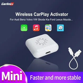 Carlinkit 3.0 Mini Carplay Dongle Wireless Attivatore Per Mazda, Toyota, Audi, benz, Tutti i Modelli Carplay Casella di iOS cplay2air apple 2021