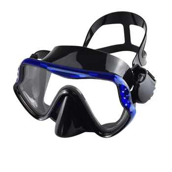 JoyMaySun Snorkeling Immersioni Maschera apnea occhiali Gonna in Silicone Panoramica Maschera subacquea per Adulti, Nuoto, Snorkeling