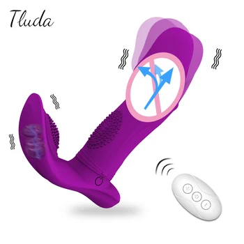 7 Velocità, Wireless Dildo Vibratore Per Le Donne Stimolatore Del Clitoride Vibratore Femminile Telecomando Erotico Sesso Giocattoli Per Adulti Coppie