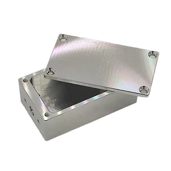CNC in Alluminio Shell Casella di Schermatura RF Scatola a Prova di Interferenze Scatola di Metallo