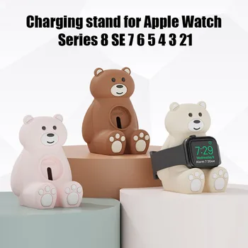 Caricare il supporto del Supporto Station per Apple watch 7 6 5 4 3 se Dock di Ricarica Cavo di Ricarica per Apple Watch iWatch 44 40 45 41 42 38mm