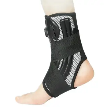 1pcs Lace-up Stabilizzazione cavigliera di Sostegno con Sistema di Chiusura Boa della protezione della Caviglia per una Distorsione alla Caviglia Artrite Ceppo Dolore al Piede