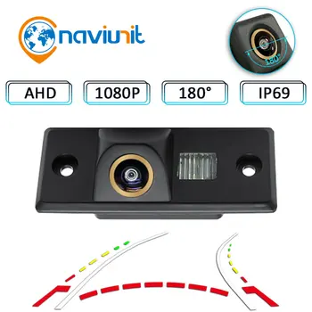 Naviunit 1080P HD AHD 180 Gradi telecamera Posteriore Per Volkswagen VW Tiguan, Touareg, Passat, Passat Porsche Cayenne POLO dell'Automobile di visione Notturna