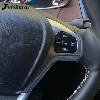 LED blu Volante Pulsante della Velocità di Crociera Interruttore di Controllo, accessori per auto Per Ford Fiesta mk7 mk8 st Ecosport 2013 2015