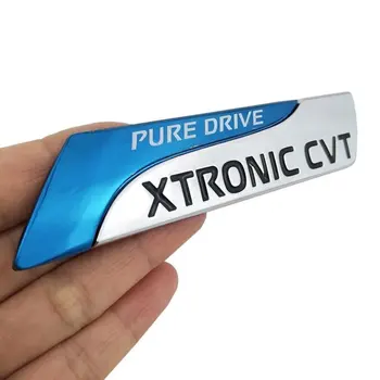 XTRONIC CVT lettera logo adesivi per auto per Nissan SYLPHY TEANA X-TRAIL, Qashqai TIIDA corpo foglia lato posteriore del tronco decalcomanie decorazione