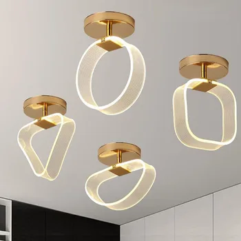 Moderna Lampada da Soffitto LED Creative Nodic Decorazioni per la Casa Luci Per Soggiorno, Corridoio Corridoio Corridoio Guardaroba Nero Oro Lutres