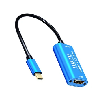 USB di Tipo C, 3.1 a HDMI-Compatibile con Scheda di Acquisizione Video 4K, 1080P USB-C HD Video Grabber Per il Gioco per PC di Registrazione in Live Streaming