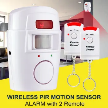 Wireless Remote Controlled Mini Allarme con IR di Movimento a Infrarossi Sensore di Presenza Rilevatore Elettrico Per la Casa di protezione di sicurezza