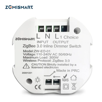 Zemismart Tuya Zigbee Dimmer Modulo SmartThings Controllo di Alexa di Casa Google di Controllo di Smart Life APP di Controllo