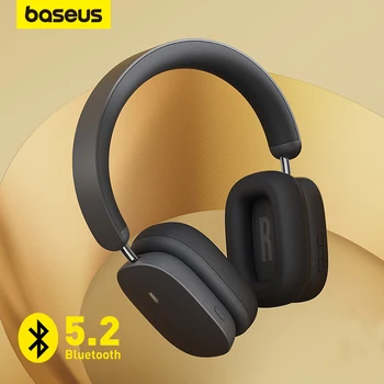 Baseus H1 ANC Bluetooth 5.2 Cuffie Wireless, Cuffie, 40db di Cancellazione Attiva del Rumore, 70h durata della Batteria, Unità Driver da 40mm