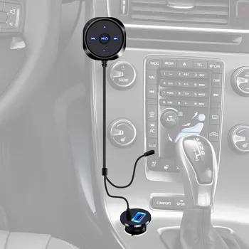 Caldo Vivavoce accendisigari Base Magnetica Wireless Kit per Auto Bluetooth MP3 3.5 mm Audio Musica Ricevitore Adattatore Caricatore di USB