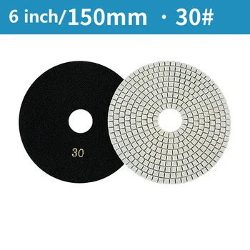 6 Pollici 150mm Secco/Umido Diamante Lucidatura Flessibile Rettifica Dischi Per Granito Resina mola a Disco Ruota Lucidatura Strumento