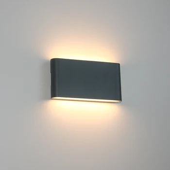LED IP65 Impermeabile all'Aperto della Parete di Luce Portico Giardino Lampada da Parete per Interni & Arredamento Camera da Letto, Soggiorno Decorazione della Lampada di Illuminazione