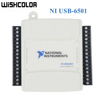 Wishcolor USB Originale-6501 DAQ di Dati della Scheda di Acquisizione Scheda di Acquisizione Dati USB Board 24 Canali Per NI