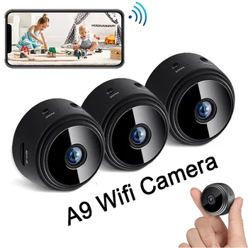 A9 Mini WiFi della Macchina fotografica HD 1080P Visione Notturna senza fili a distanza Registratore Video Videocamera di Sorveglianza Telecamere di Sicurezza per la Casa Nuova