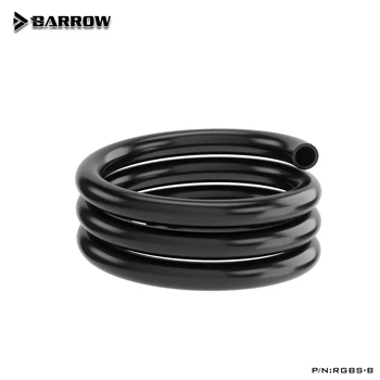Barrow ID 9,5 mm+ OD a 12,7 mm (3/8'-1/2') Tubo Morbido / ID 10mm+ OD16mm /ID13mm+OD19mm tubo flessibile del Silicone tubo Nero Transpare 1metro/pz