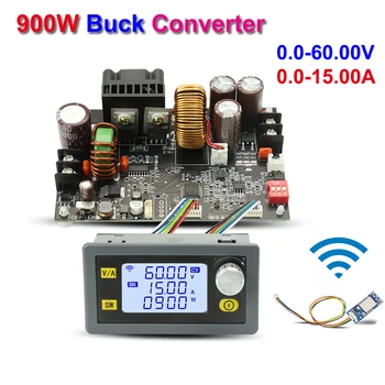 900W 60V 15A, un Convertitore Buck CC CV Stabilizzato a Tensione di Alimentazione LCD Regolabile Regolamentato Step-Down Modulo
