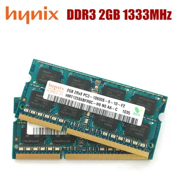 Hynix Chipset 2GB PC3 10600S DDR3 a 1333 mhz 2G Memoria Laptop Notebook Modulo SODIMM RAM