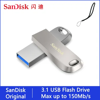 Sandisk USB 3.1 Mini Pendrive 128gb 64gb 32gb 256gb USB Unità Flash da 512GB 16GB Pen Drive USB Flash Stick Disco su Chiave di Memoria