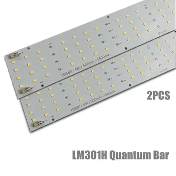 2pcs/pack 60-70W Quantum Barre led LM301H Consiglio 510MM QB128 full spectrum Grow Light Strip (PCBA Solo)