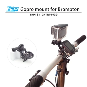TRIGO TRP1811G Bicicletta Pieghevole Computer Mount Gopro supporto Per Brompton Modificato Accessori
