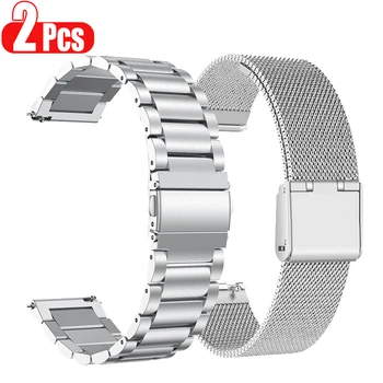 20mm Cinturino in Acciaio Inox Per Amazfit GTS 4 Mini Smart Watch Accessori Bracciali di Metallo Per Amazfit GTS 4 3 2 mini Braccialetto