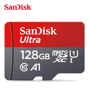 SanDisk A1 Classe 10 Scheda Mini SD 128 GB Schede di Memoria Flash da 128GB di memoria Micro SD TF Card 128GB carto de memória registratore di Guida di Fotocamera