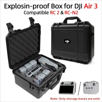 Per DJI Aria 3 Caso Nero portatile Explosin, a prova di Per DJI Aria 3 Accessorio di Archiviazione compatibile con l'RC2/RC-N2