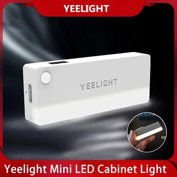 NUOVO Yeelight di Gabinetto del LED Luce Ricaricabile di USB MINI Infrarossi Sensore di Luce Notturna Per Cassetto Armadio Cucina Armadio Letto Lampada