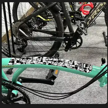 Catena di una bicicletta Protezione Adesivi Frame Protector Antigraffio Catena della Bici di Copertura della protezione Chainstay Protector MTB Accessori