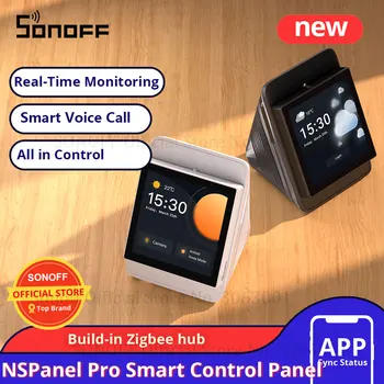 SONOFF NSPanel Pro Smart Home del Pannello di Controllo di Smart Scena Interruttore a Parete EU/ US Smart Home Termostato Interruttore di Visualizzazione Wok con Alexa