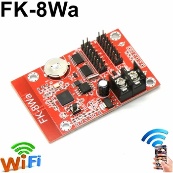 FK-8WA Wifi Scheda di Controllo 1024*32 pixel P10 ha condotto il Pannello del Modulo LED schermo il Supporto del Controller di PC,telefono,Pad Invio Messaggio