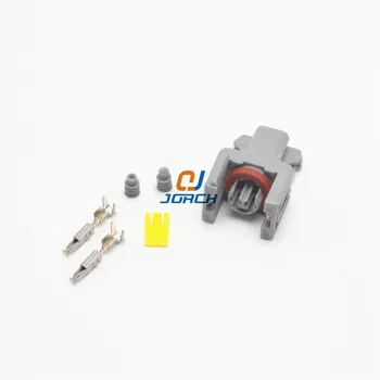 5 Set 2 Pin Connettore Impermeabile Per Delphi iniettore connettori plug 10811963