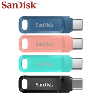 Sandisk USB 3.1 Gen 1 512 GB ad Alta Velocità di Tipo C, Memory Stick da 256 gb del Disco di U 128GB OTG Pendrive 64GB 32GB Per il Telefono/Tablet/PC