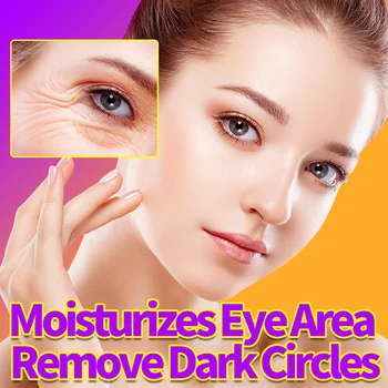 Anti-rughe Rimuovere i Cerchi Scuri Occhio Essenza Contiene Acido Ialuronico Carbomer Migliorare l'Occhio della Pelle Anti-invecchiamento Anti-Raggi ultravioletti