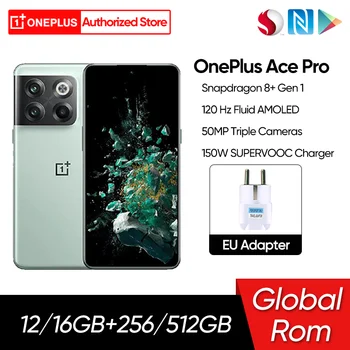 Globale Rom di OnePlus Ace Pro 5G 10T 150W SUPERVOOC Carica 4800mAh 6.7 120Hz AMOLED 50MP Fotocamera NFC