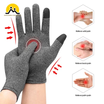 1 Coppia Di Artrite Guanti Reumatoide Compressione Magnetica Guanti Artritici Dolore Misto A Mano Guanto Terapia Pieno Finger Gloves