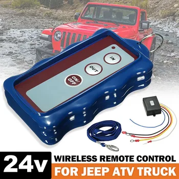 Universale 433MHz 12V 24V Wireless Argani di Controllo Remoto Kit di Ripristino Per Jeep SUV Camion Auto